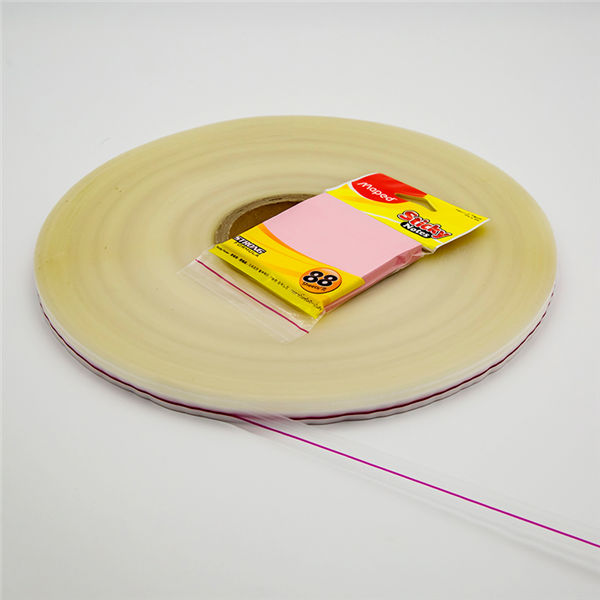 Ruban adhésif double face pour sac réutilisable en HDPE