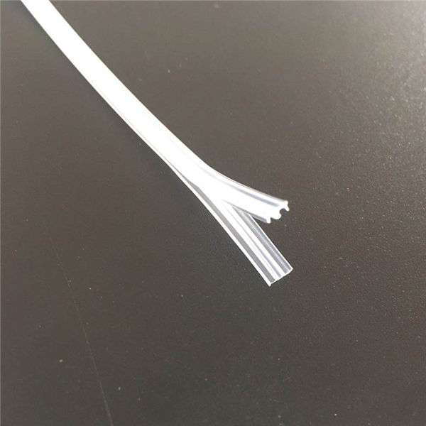 Fermeture éclair de poche en plastique